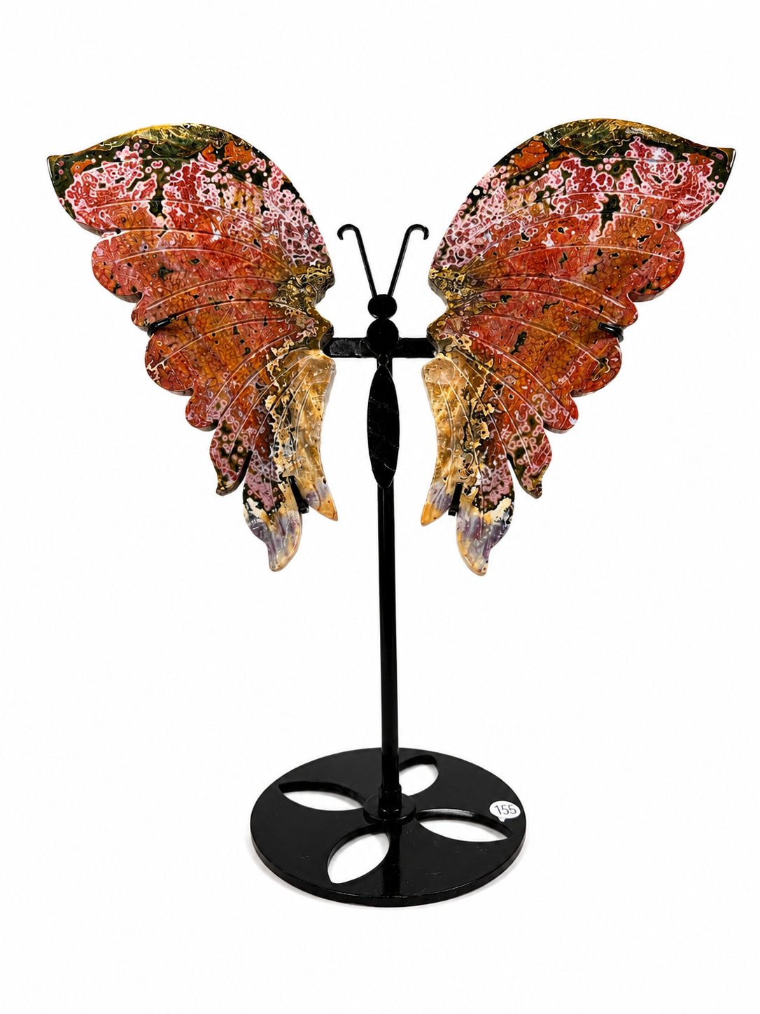 8th Vein Ocean Jasper Butterfly