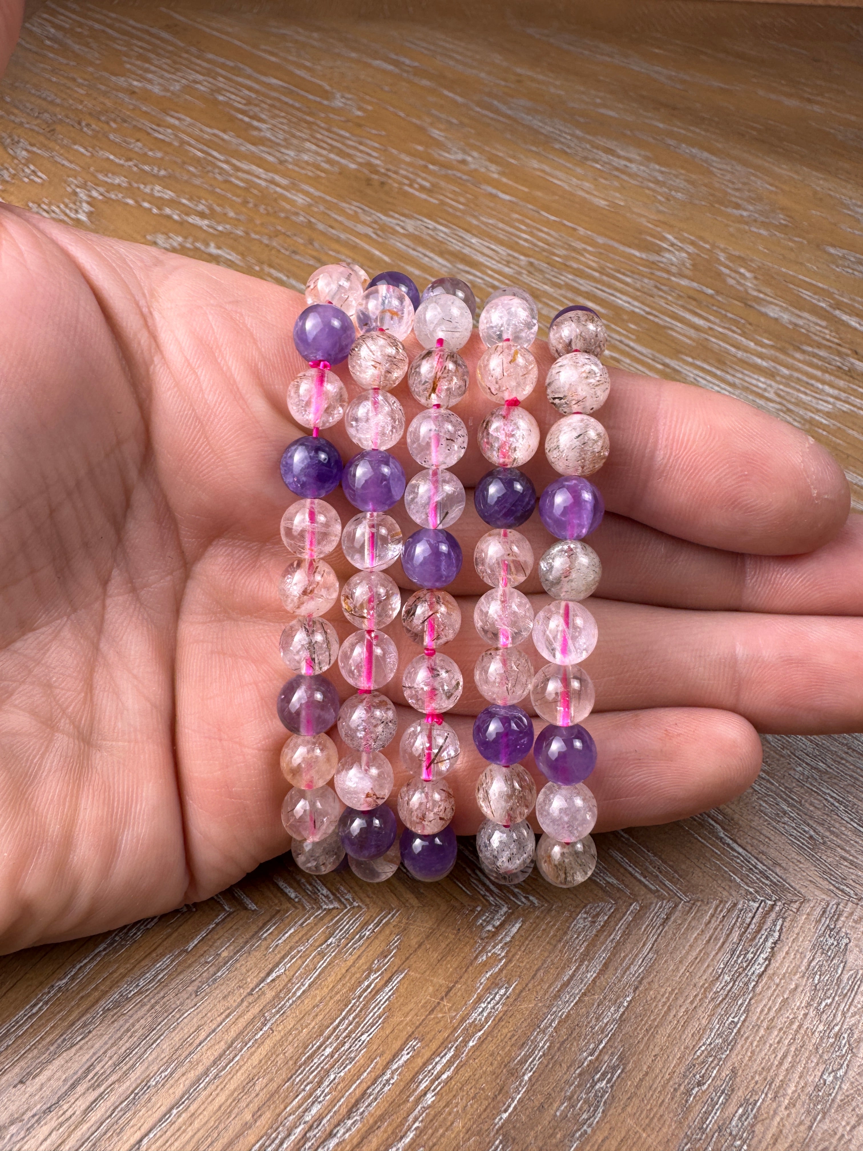 Amethyst Mica Rutile Quartz
