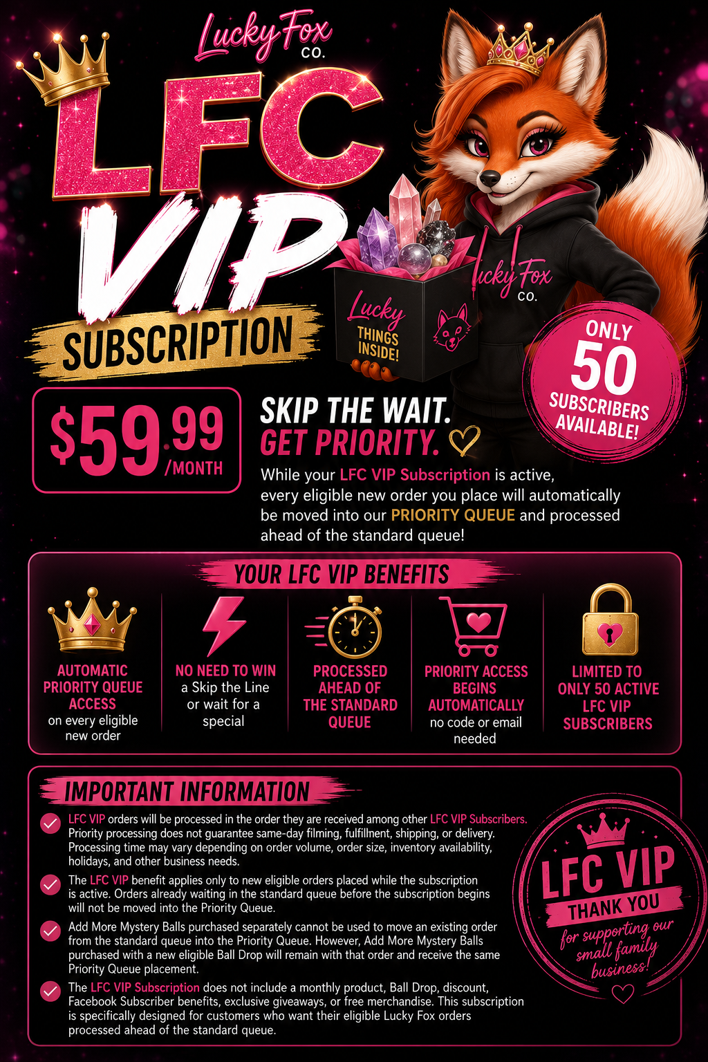 LFC VIP Subscription