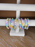 Colorful Aura Selenite Rainbow