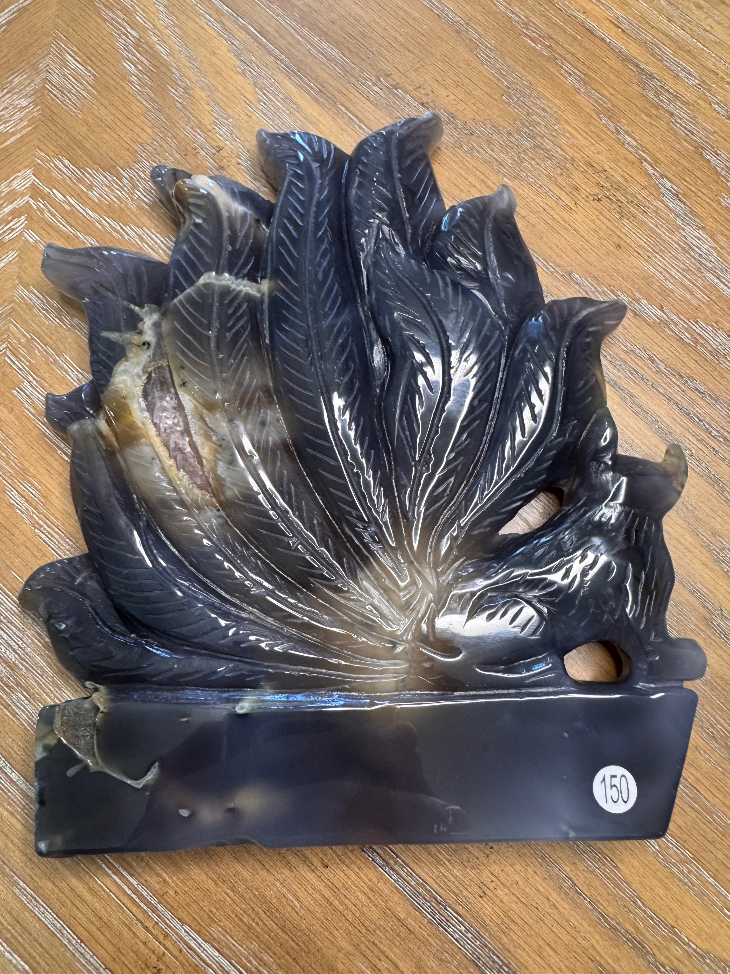 Druzy Agate 9 Tailed Fox