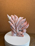 Pink Agate 9 Tailed Fox Medium