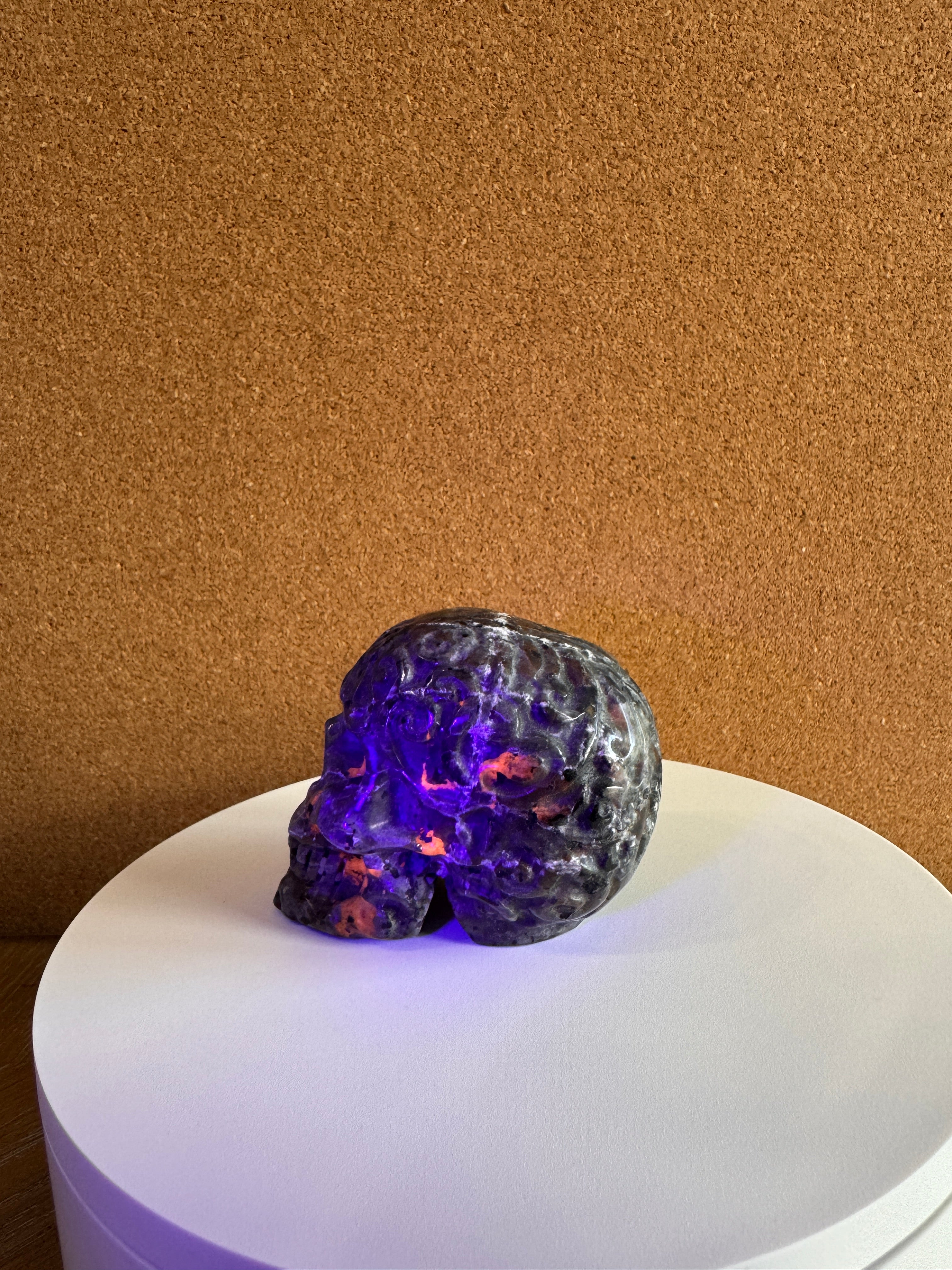 Big Yooperlite Flower Skull