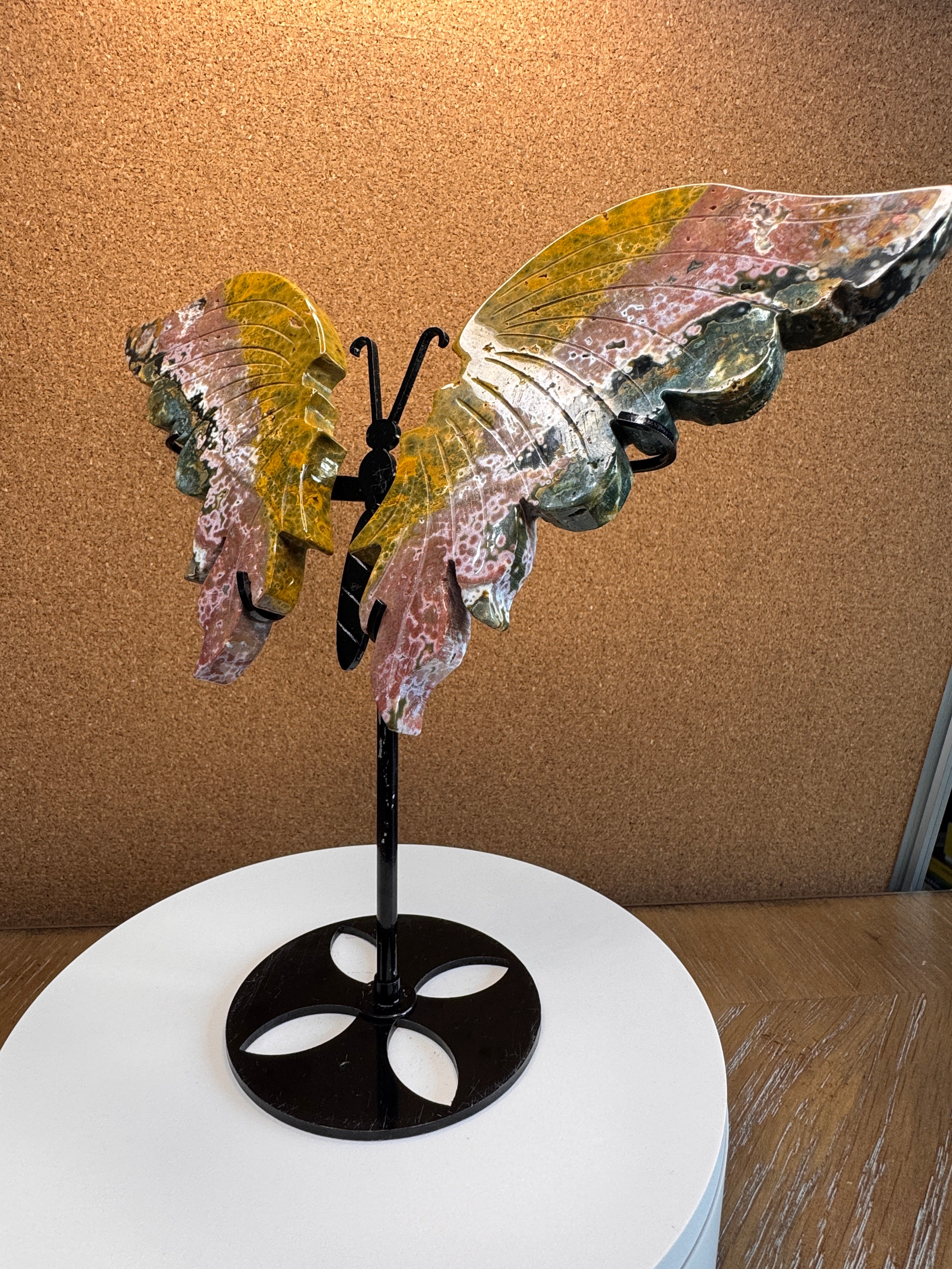 8th Vein Ocean Jasper Butterfly