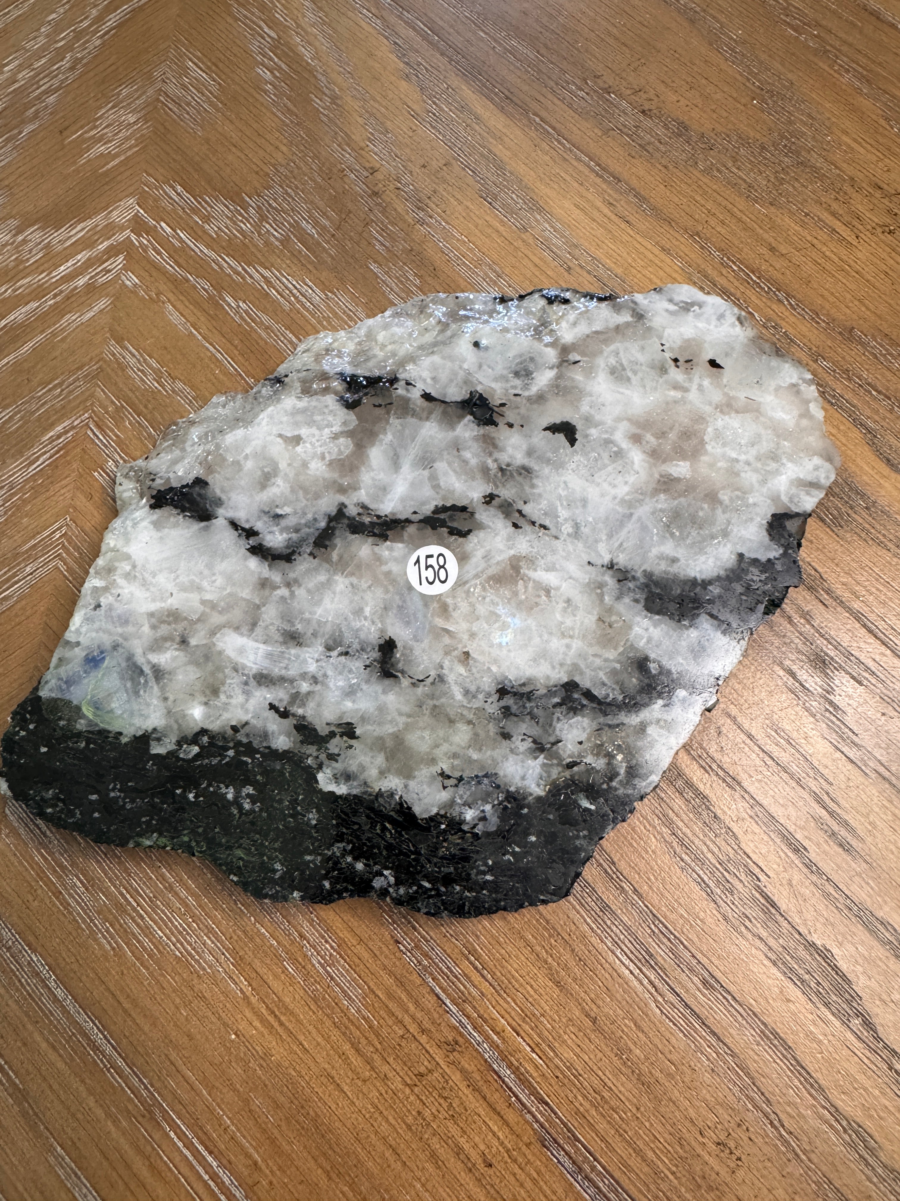 Rainbow Moonstone Slab
