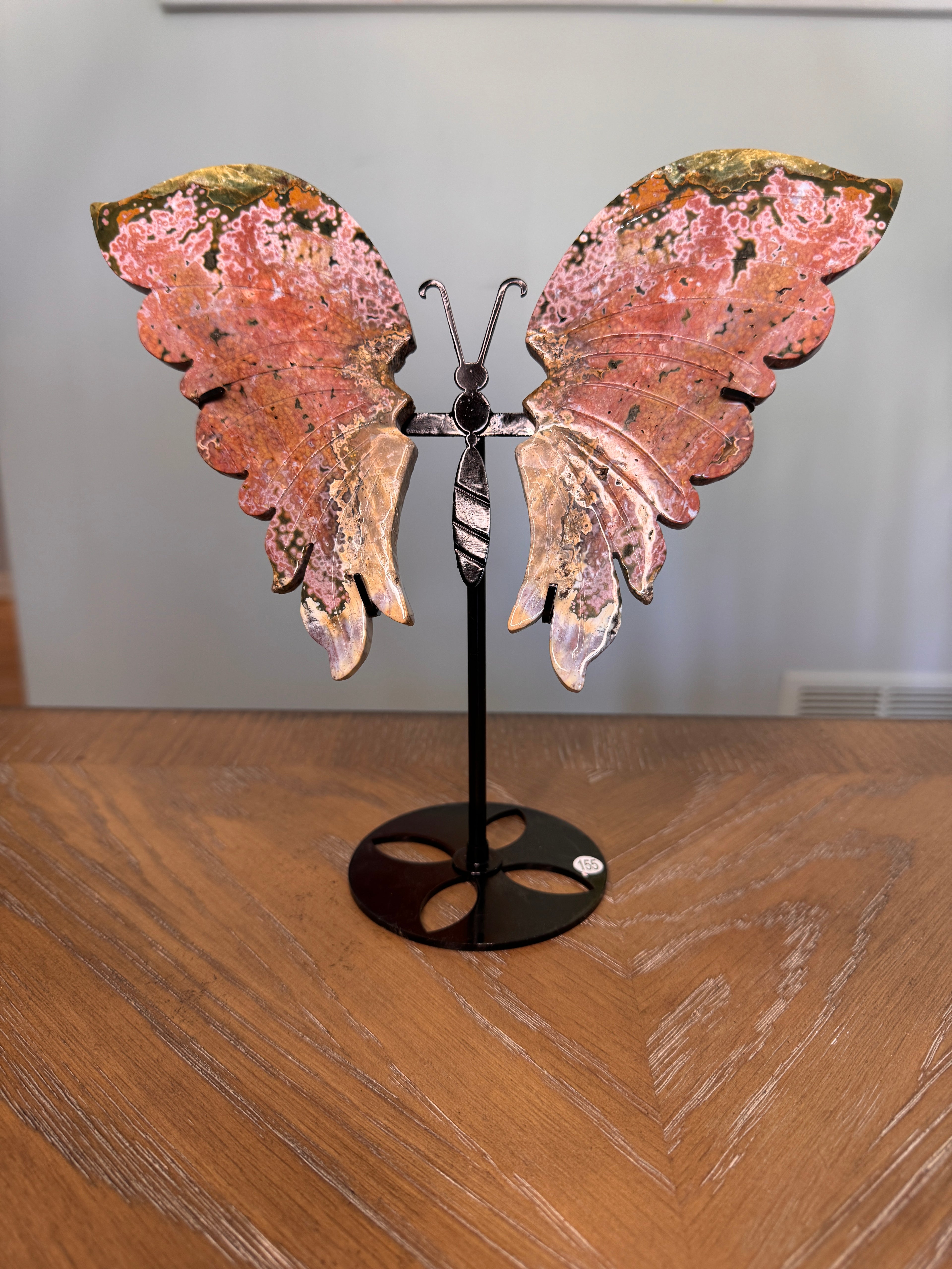 8th Vein Ocean Jasper Butterfly
