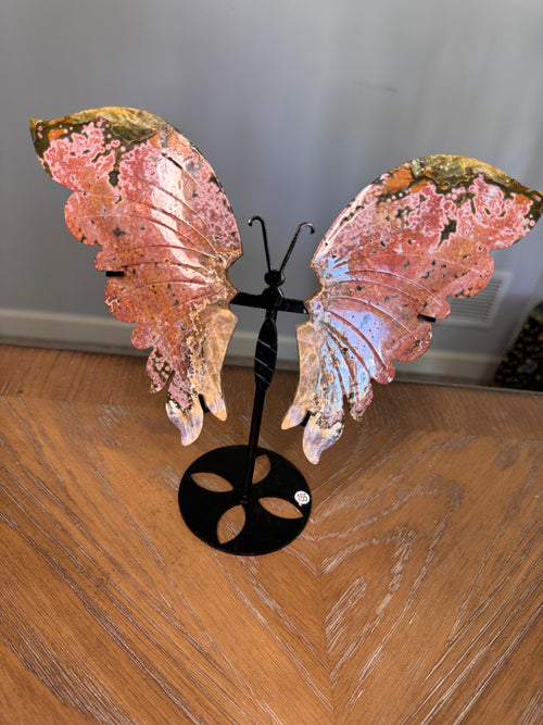 8th Vein Ocean Jasper Butterfly