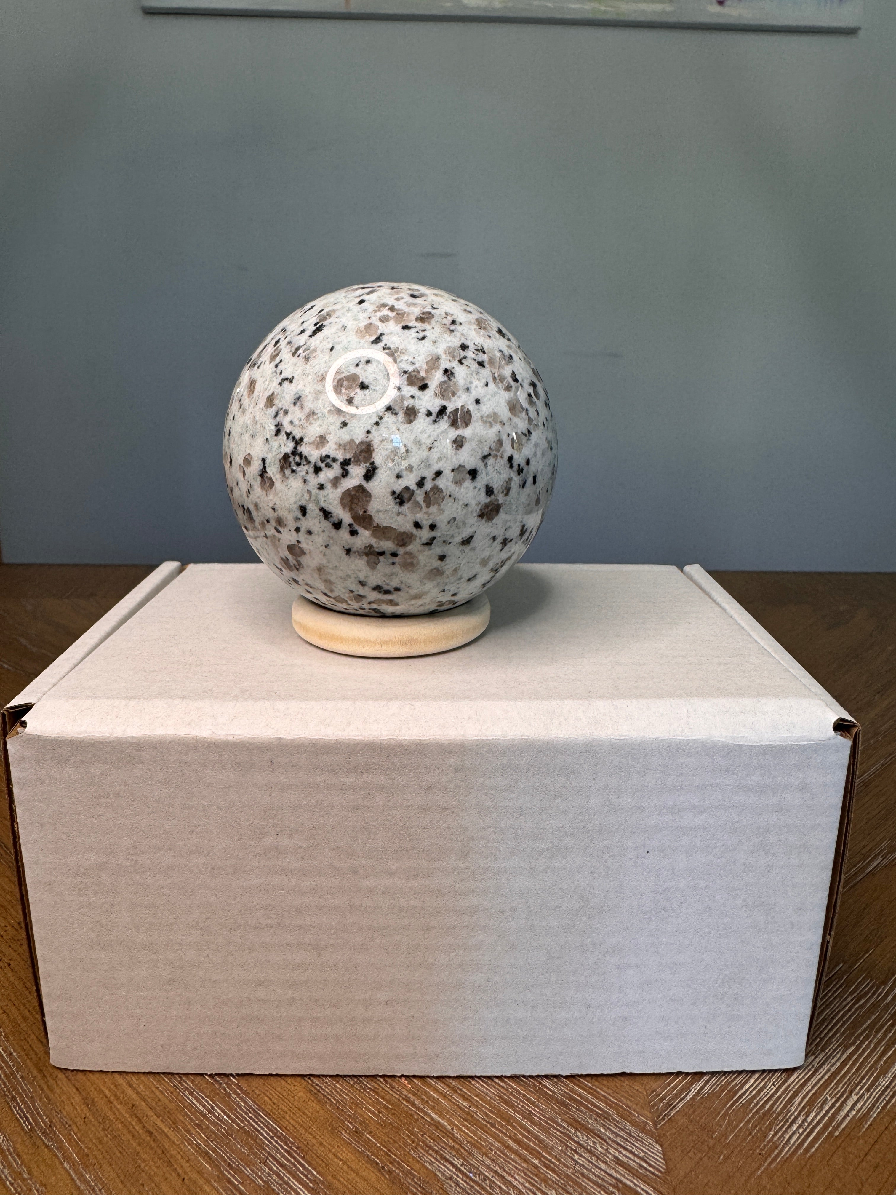 Kiwi Stone Sphere