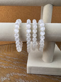 Natural Selenite Bracelet