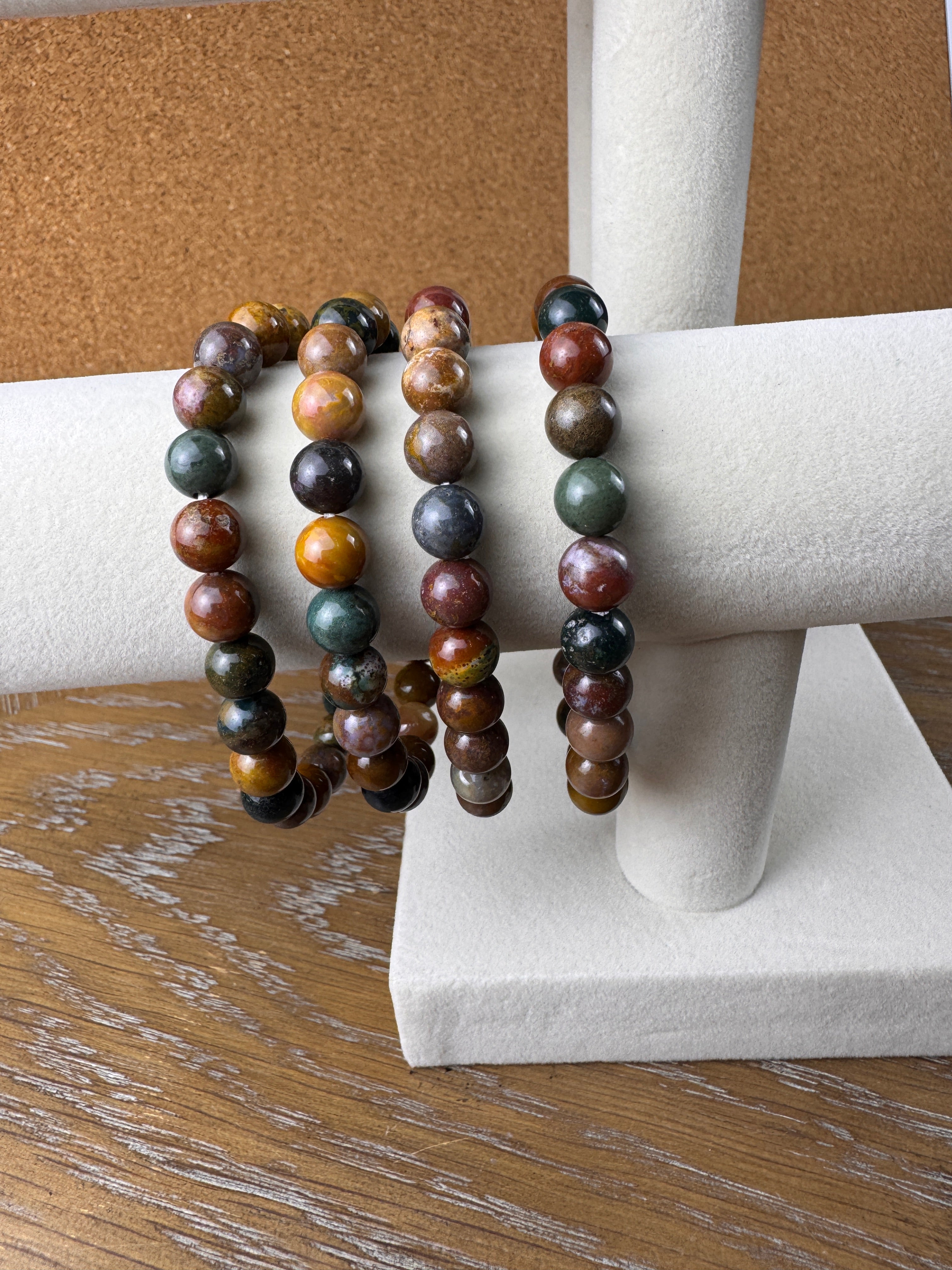 Ocean Jasper Bracelet 8mm