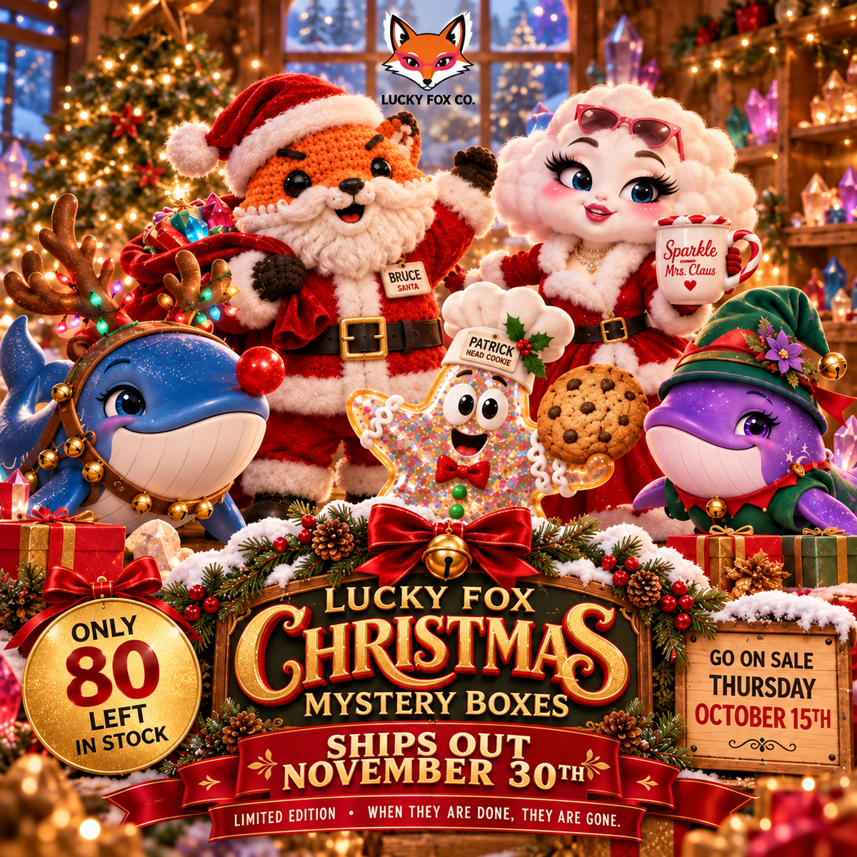 Luck Fox Co Christmas Mystery Box