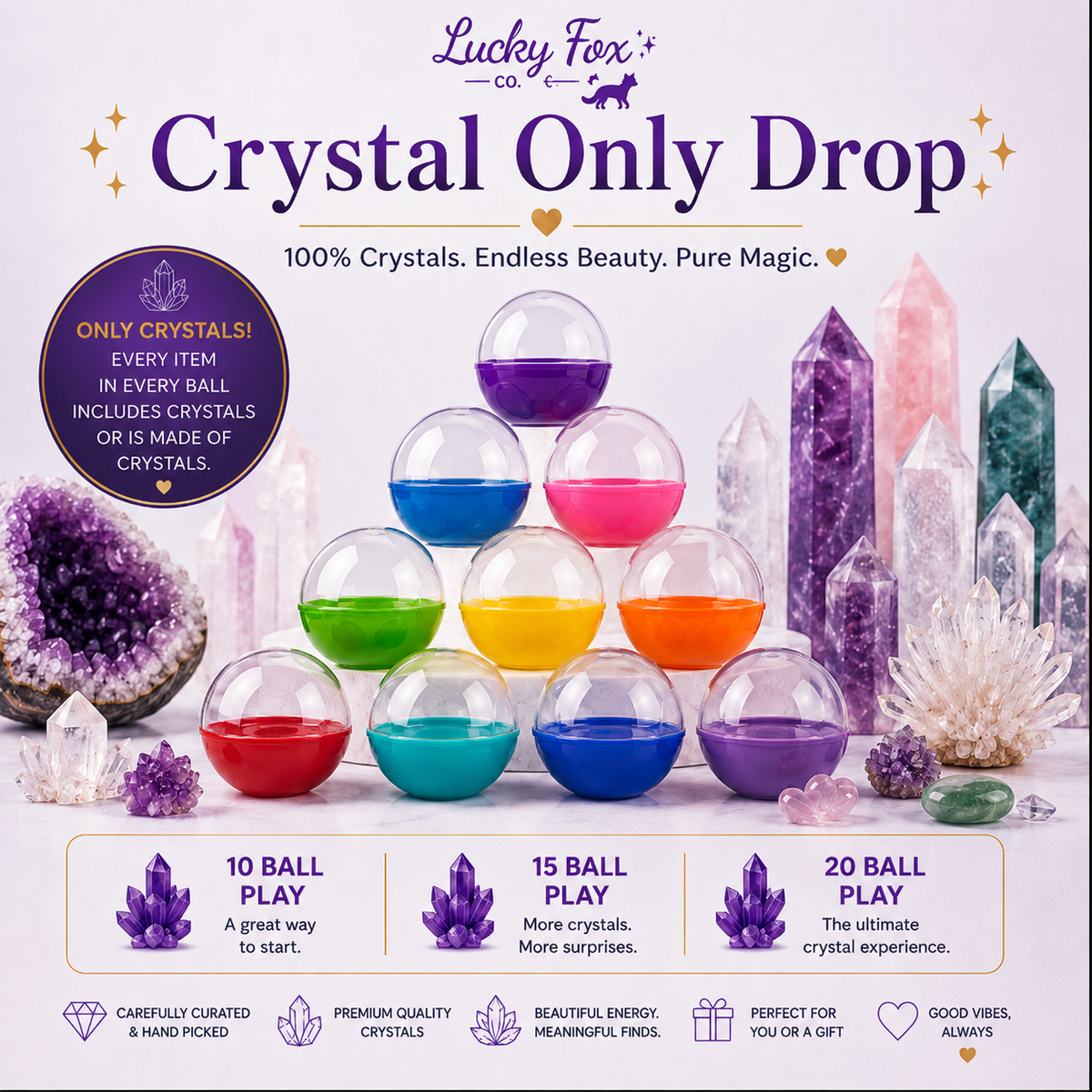 Lucky Fox Crystal Only Drop™
