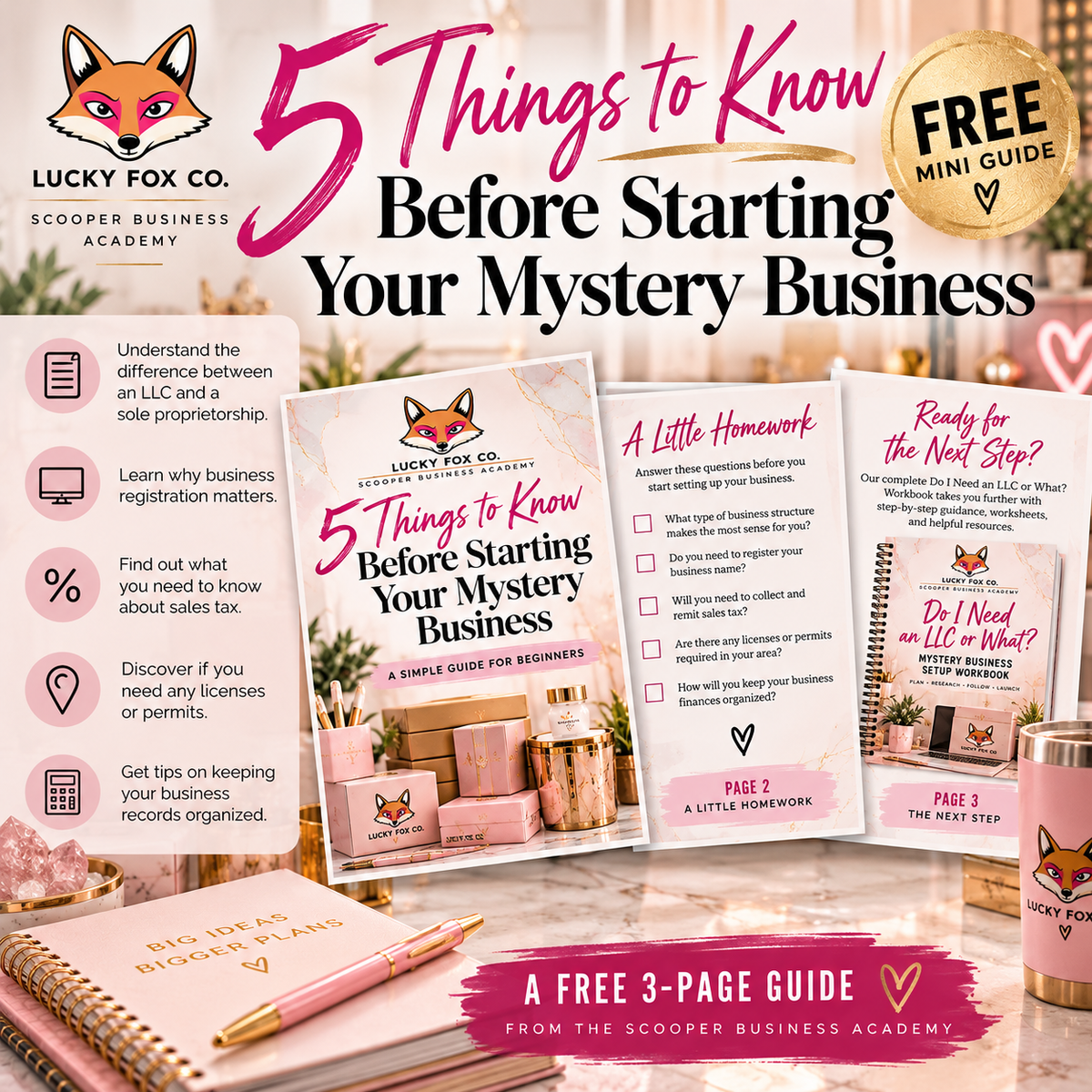 5 Things to Know Before Starting Your Mystery Business