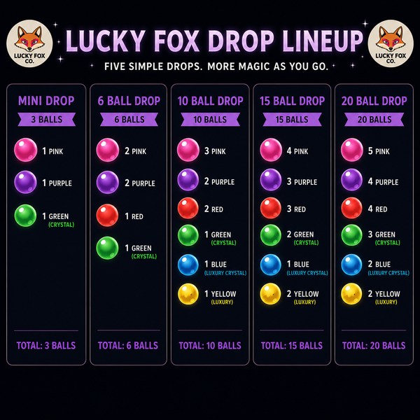 Lucky Fox Mystery Ball Drop