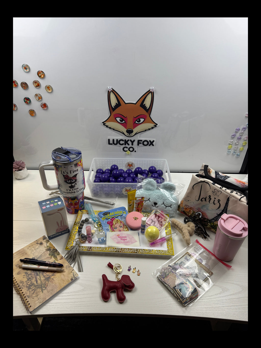 Lucky Fox Mystery Ball Drop