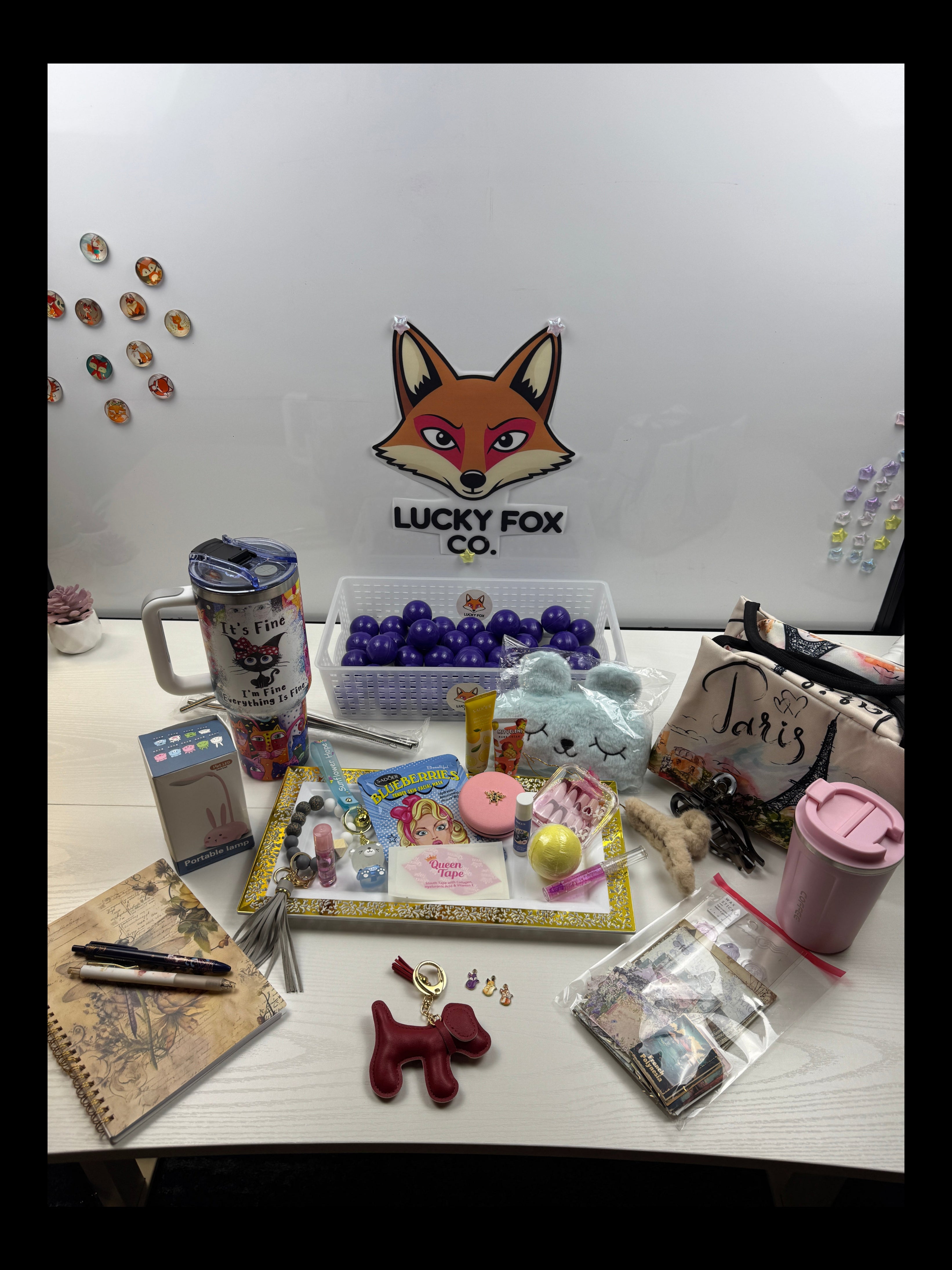 Lucky Fox Mystery Ball Drop