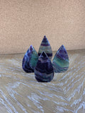 Rainbow Fluorite Arrow Head