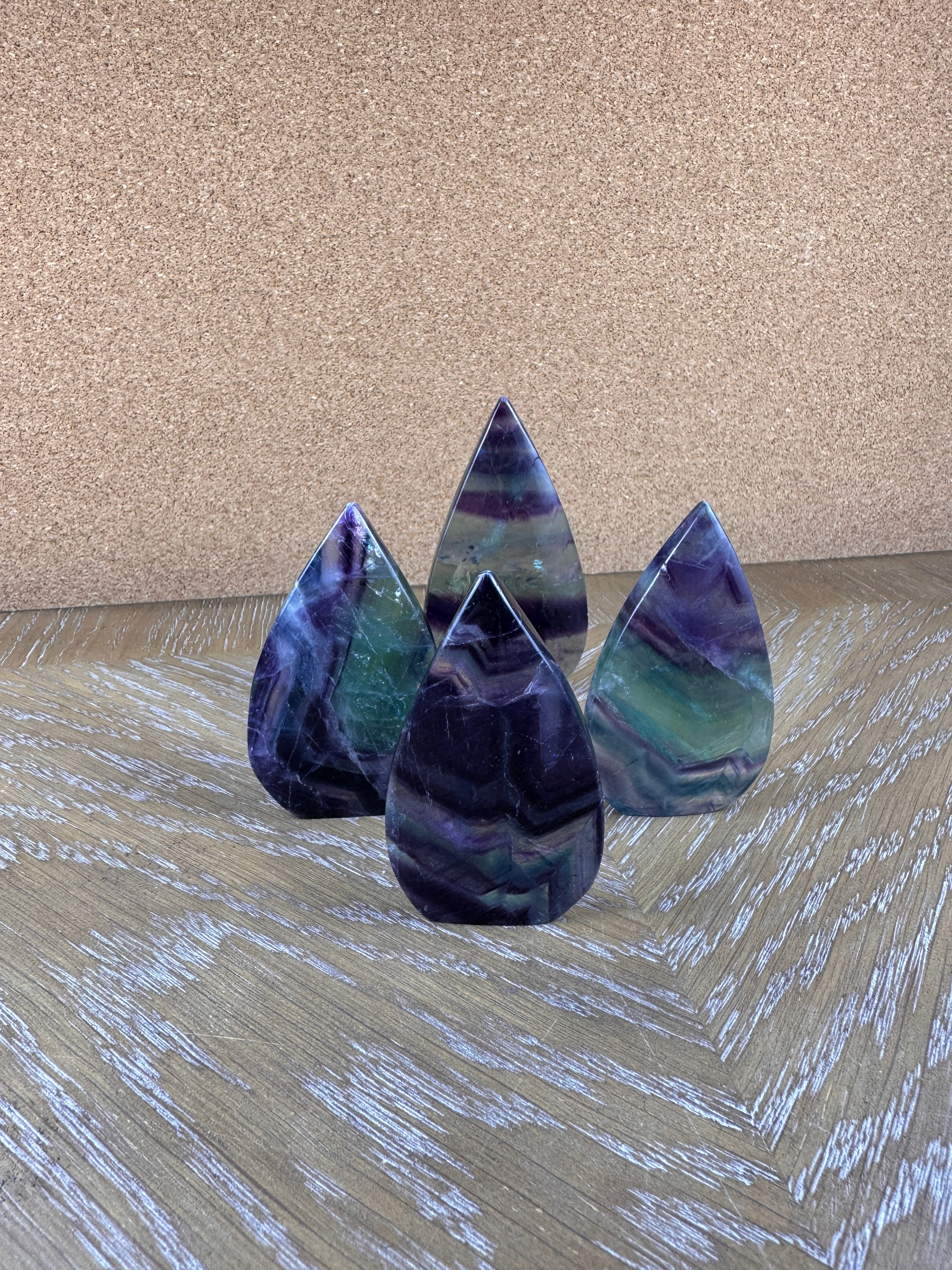 Rainbow Fluorite Arrow Head