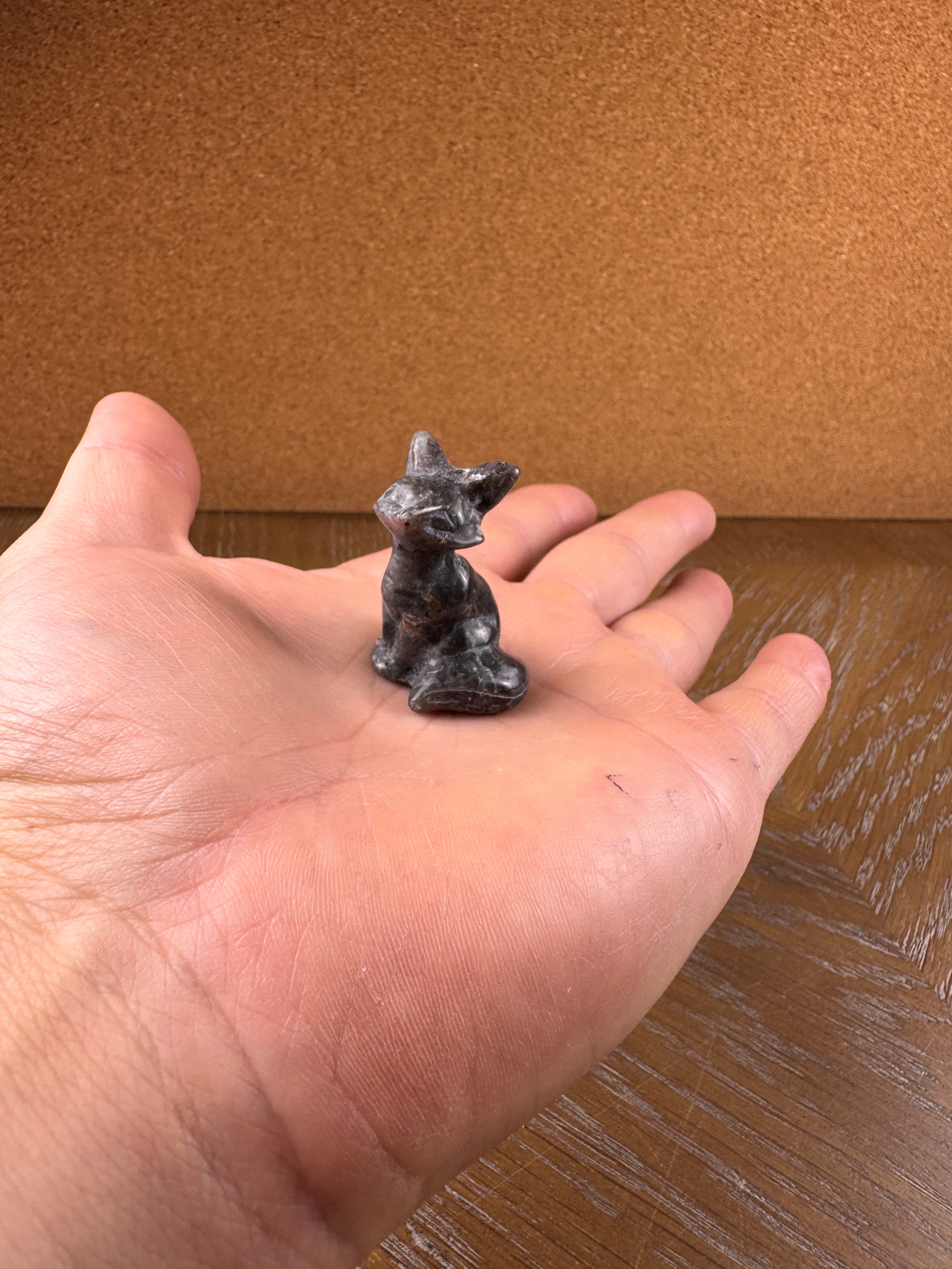 Small Fox Carving