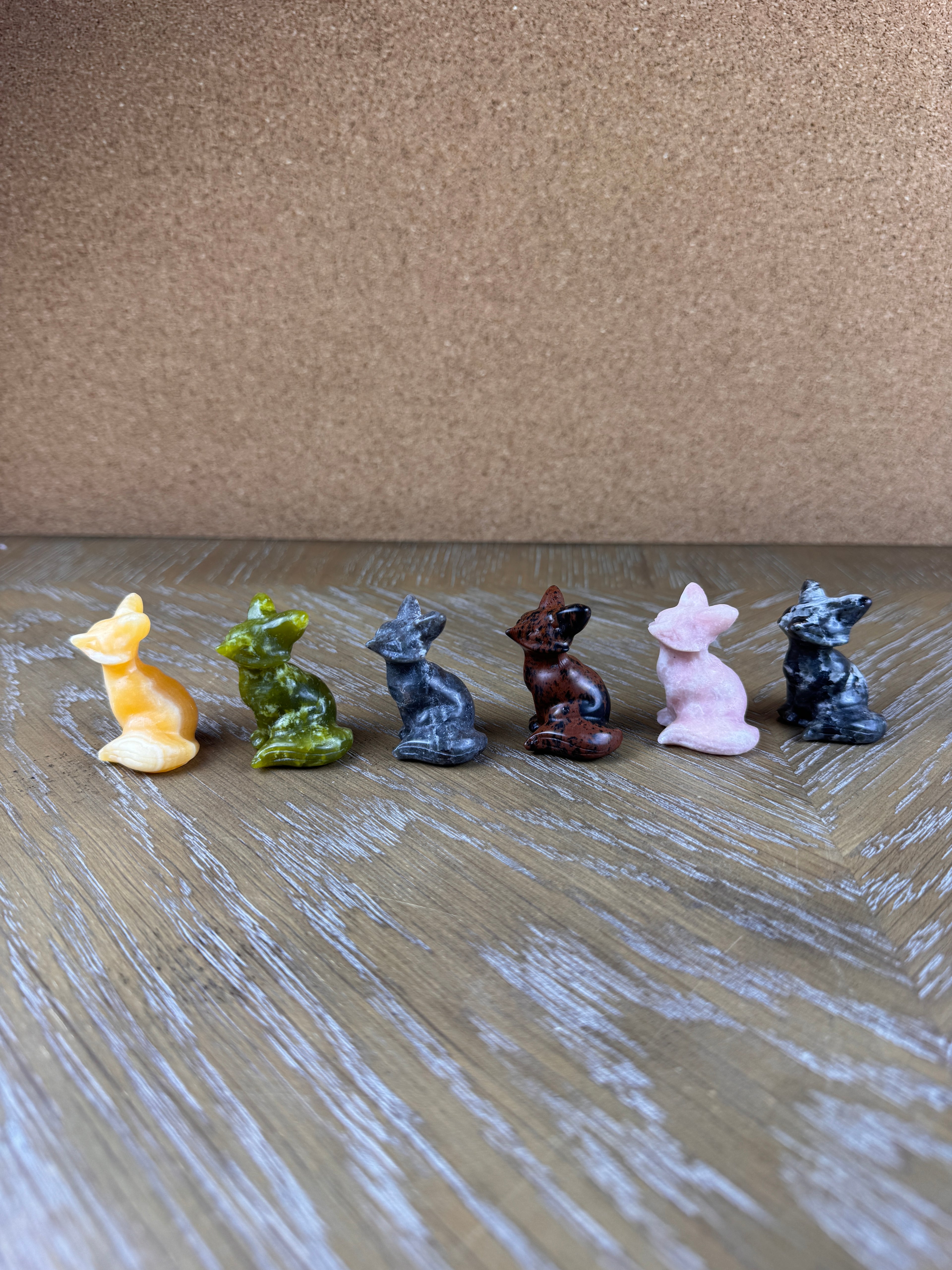 Small Fox Carving
