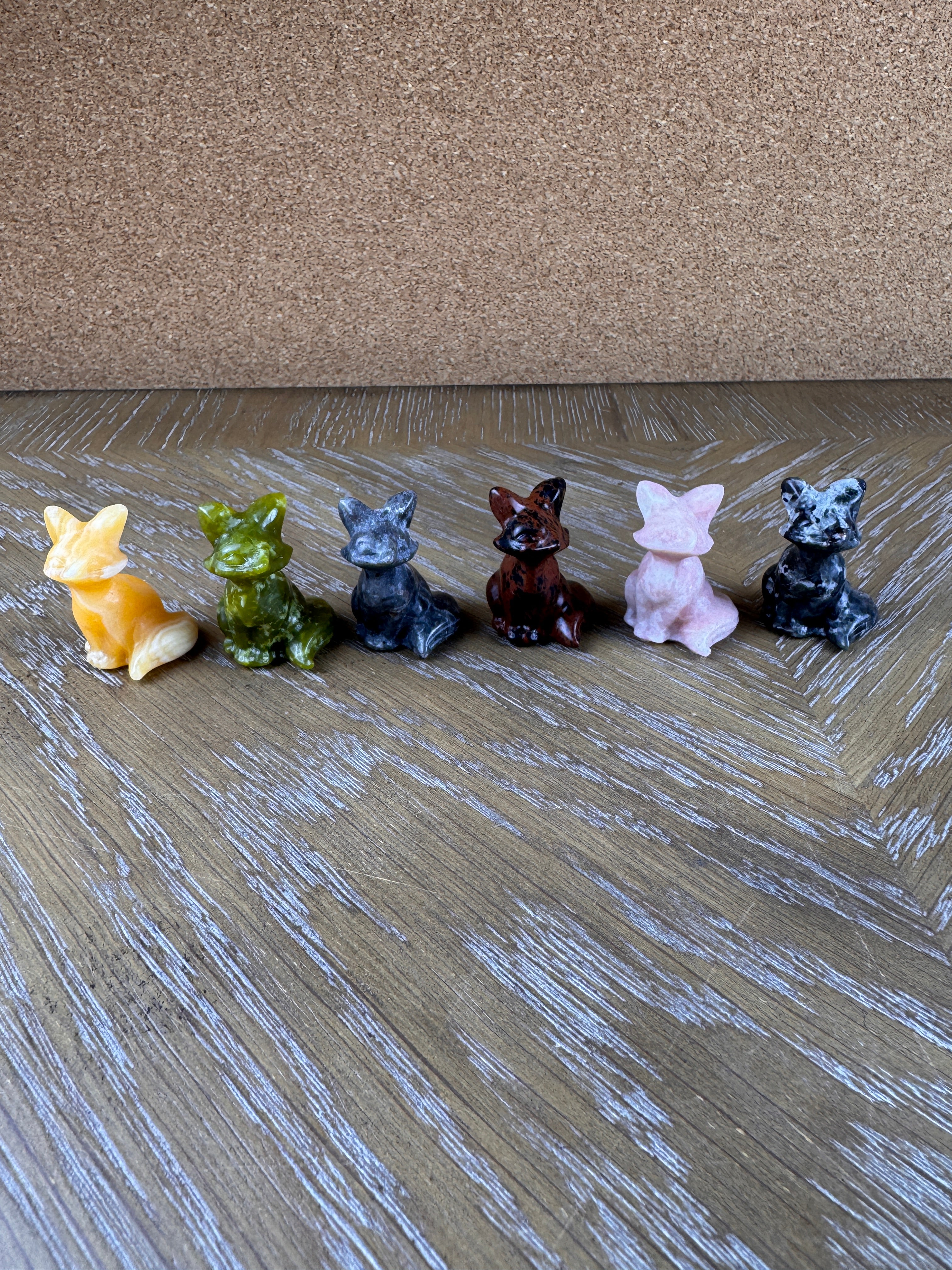 Small Fox Carving