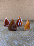 Striped Carnelian Arrowhead