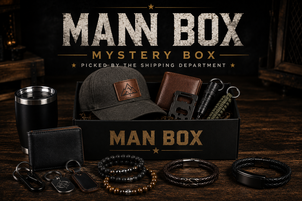 The Man Box!- Picked by the Shipping Department.