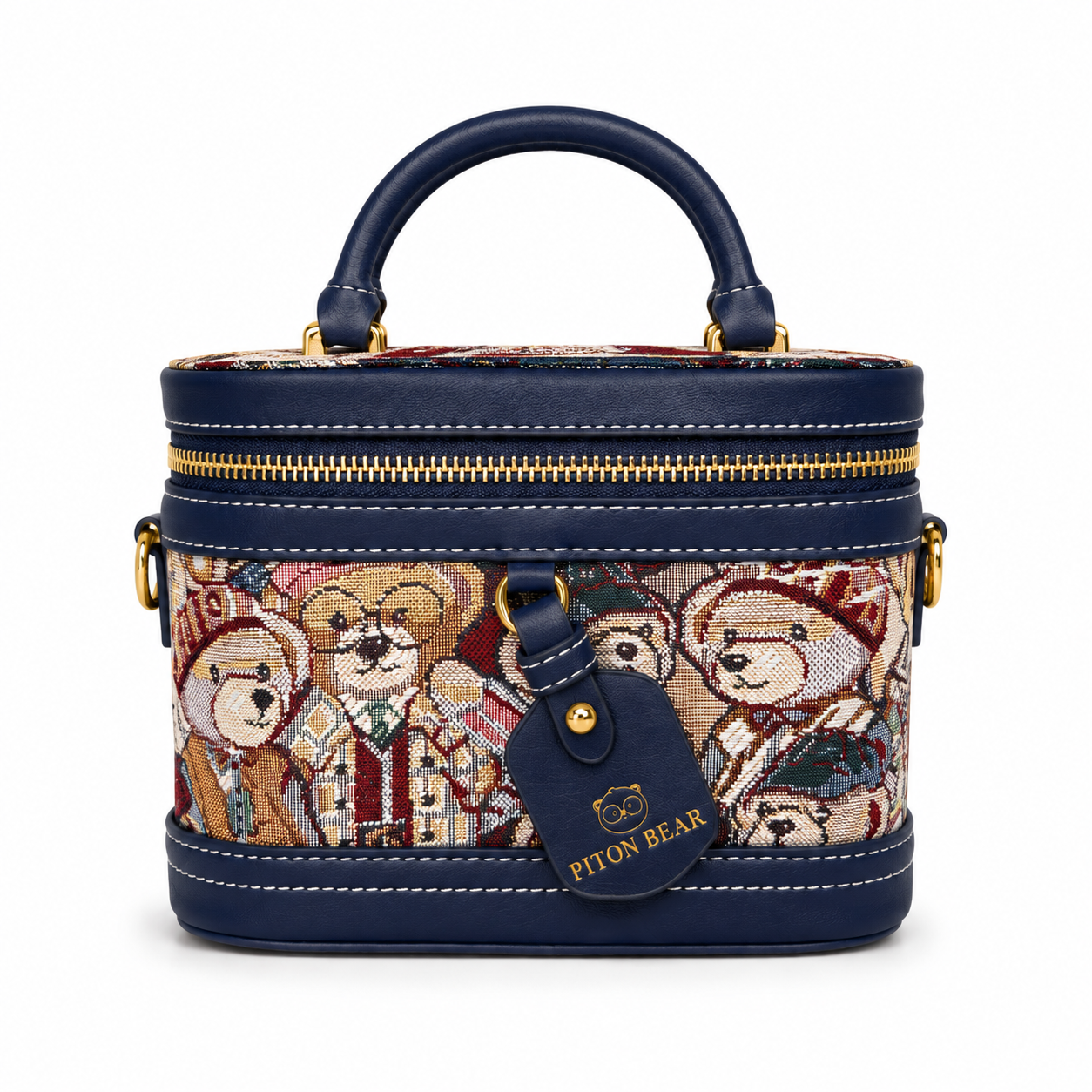 The Bear Bag Teddy Travel Vanity Crossbody