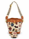 The Bear Bucket Bag Vintage Teddy Bucket Crossbody