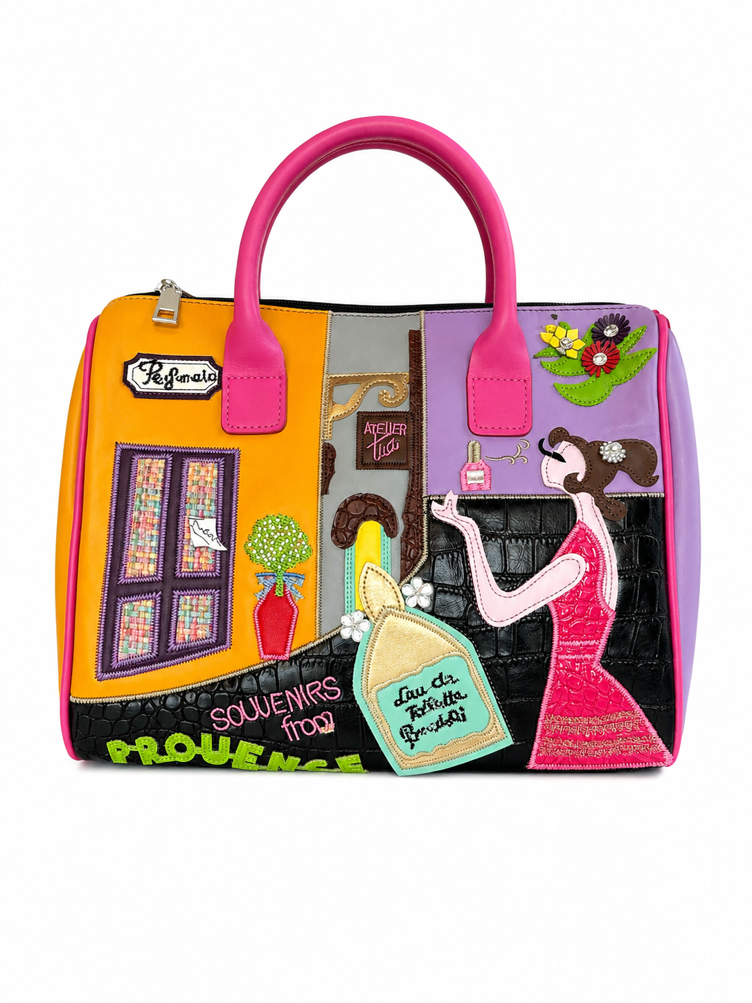 The Fox Goes to Paris Travel Satchel