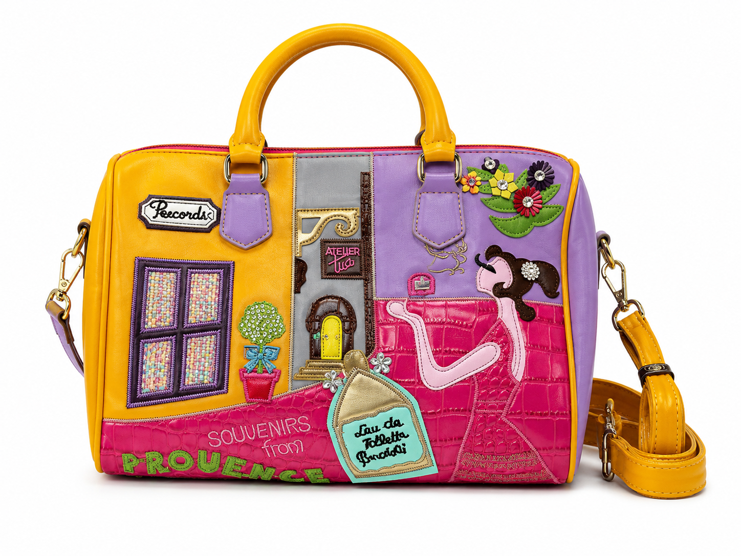 The Fox Goes to Paris Travel Satchel