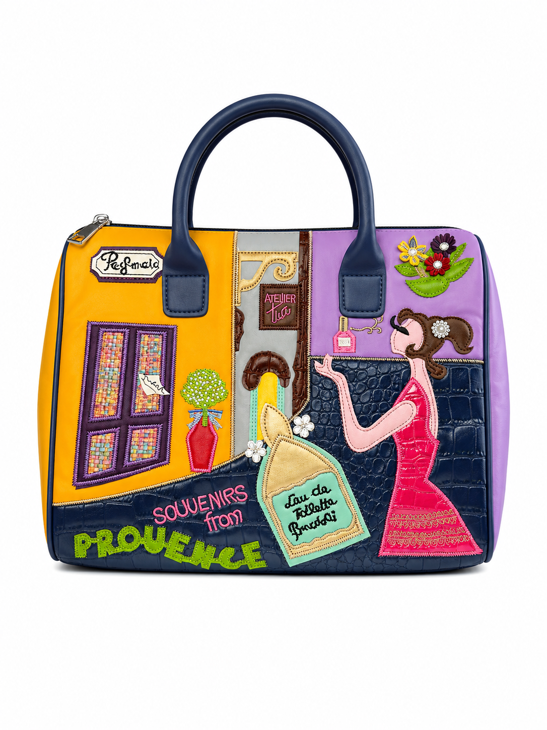The Fox Goes to Paris Travel Satchel