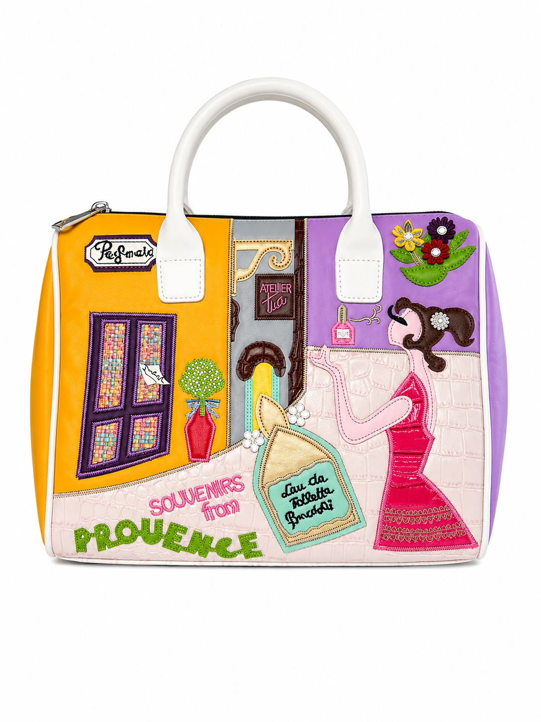 The Fox Goes to Paris Travel Satchel