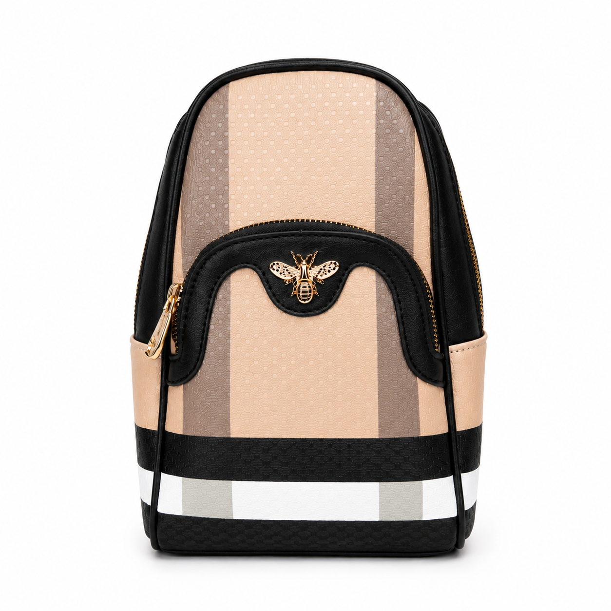 The Foxberry Crossbody Compact Plaid Crossbody Bag