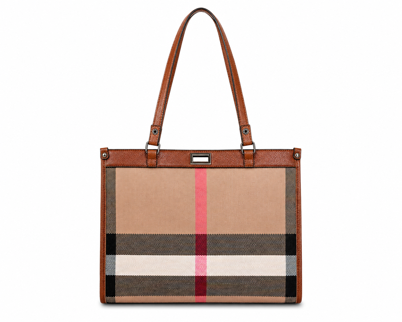 The Foxberry Elite Classic Plaid Everyday Handbag