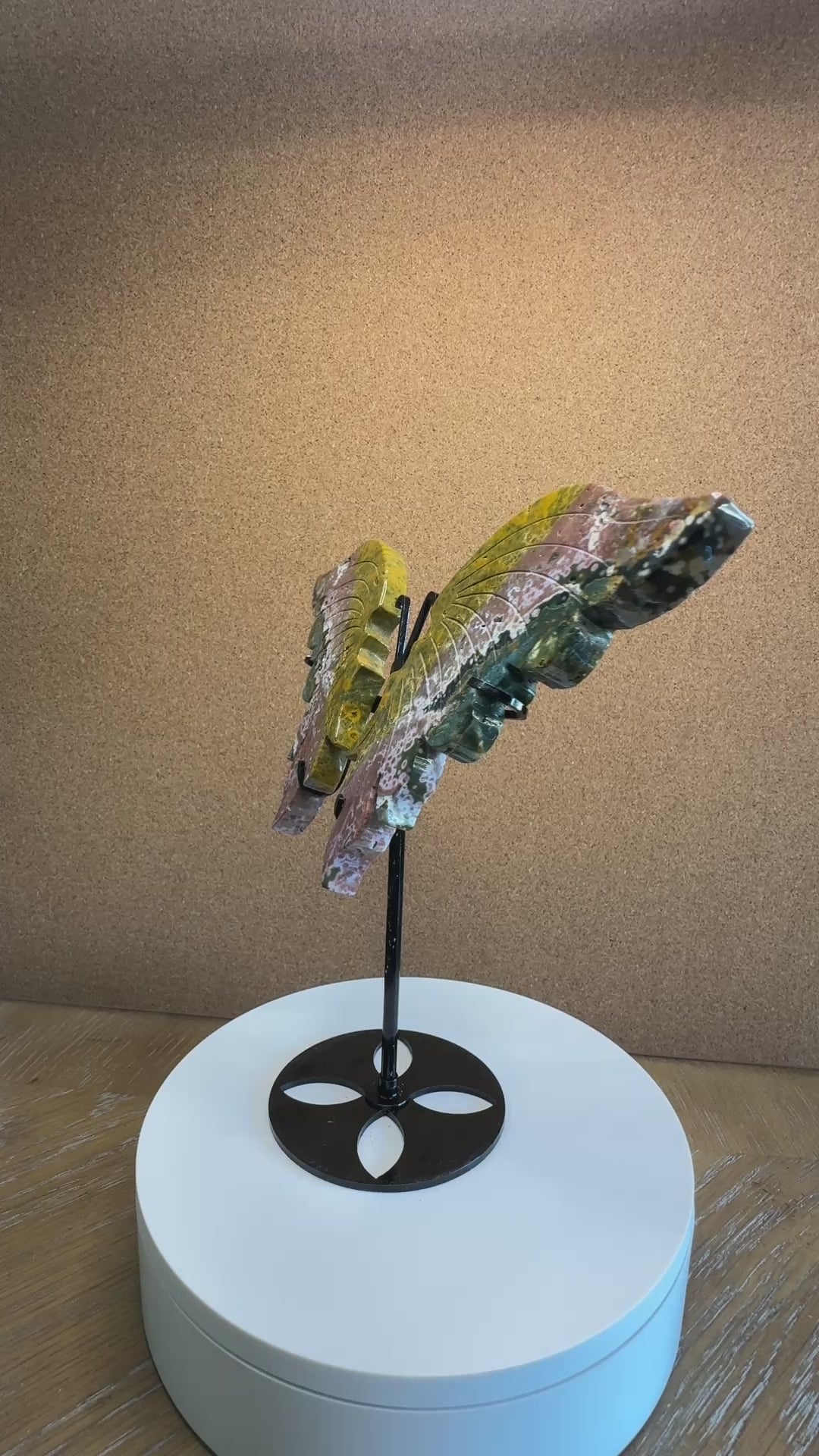 8th Vein Ocean Jasper Butterfly