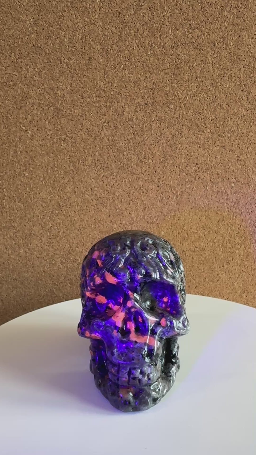 Big Yooperlite Flower Skull